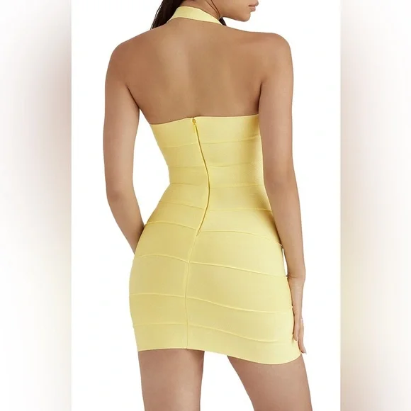 HOUSE OF CB ‘Maliha’ Halter Neck Underwire Minidress - Picture 5 of 12